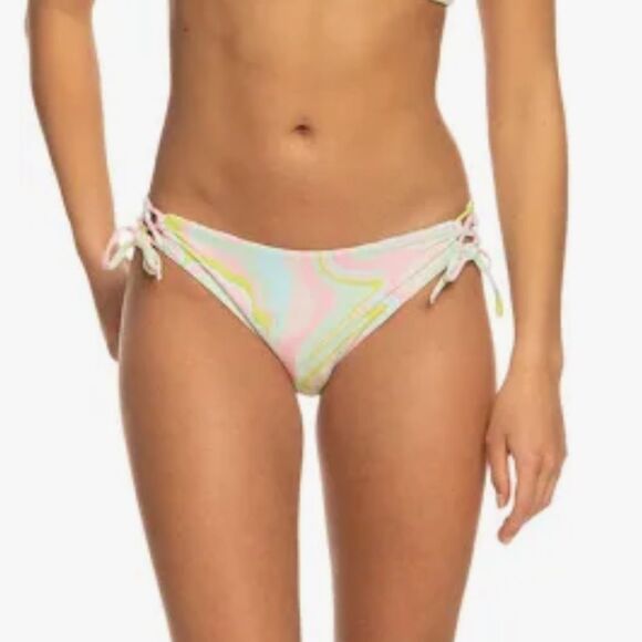 Roxy Tropics Hype Hipster Reversible Ambrosia Swirl Bikini Bottom Size XL - Picture 1 of 11